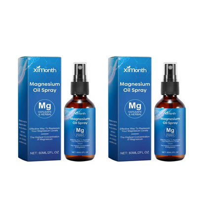 Essential Oil Magnesium Spray Relieves Muscle Body Pain Smoothes Softens Skin Magnesium Oil Spray Relaxation Better Sleep Care